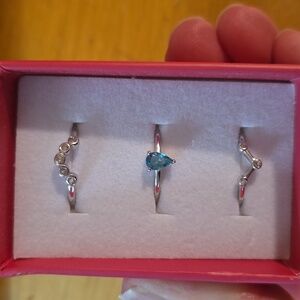 New With Box Ryze Sterling Silver Stackerz Ring. Size7.